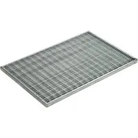 ACO Vario Maschenrost 30/10 für Bodenwanne - Schuhabstreifer aus verzinktem Stahl, ideal für eine effektive Schmutzaufnahme und langlebige Nutzung in Eingangsbereichen.