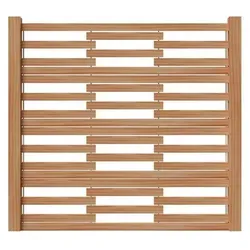 WOODTEX Lärche Sichtschutzzaun 180x180 cm – Robuster Gartenzaun für mehr Privatsphäre - Gestalten Sie Ihren Garten mit dem WOODTEX Sichtschutzzaun aus europäischer Lärche. Der langlebige Bausatz ermöglicht eine einfache Montage und sorgt für einen effektiven Wind- und Blickschutz, ideal für Terrasse oder Balkon.