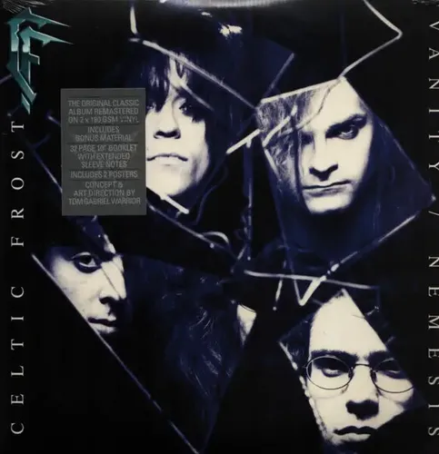 2xLP Celtic Frost Vanity/Nemesis 180 G, BOOKLET, 2 POSTERS NEW OVP Noise Re