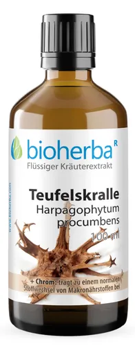 Teufelskralle Tropfen Tinktur 50 ml - Nahrungsergänzungsmittel mit Pflanzenextrakt und Vitamin B2 in handlicher 50-ml-Flasche. Praktische Dosierung für eine unkomplizierte Integration in die tägliche Routine.