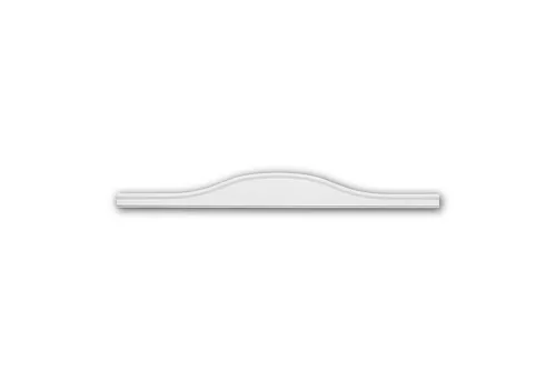 Profhome Wanddekoobjekt 154004 Pediment - Zeitloses Stuckdekor aus Polyurethan für Innen- und Außenbereich, leicht und robust, ideal zur eleganten Türverzierung.