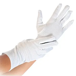 HYGOSTAR unisex Arbeitshandschuhe Blanc weiß Größe 10, 12 Paar