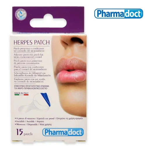 Herpes Patch 15 St - rezeptfreie Lösung von Axisis GmbH für schnelle Linderung bei Herpesbläschen, ideal für unterwegs