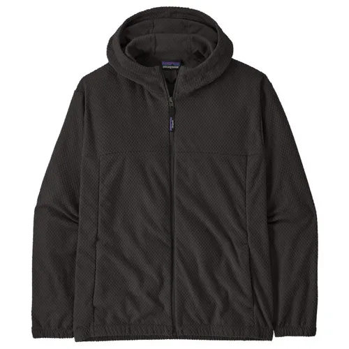 Patagonia Textured Fleece Hoody - Fleecejacke in Schwarz, Gr. L - Vielseitige Fleecejacke mit Kapuze für Wanderungen und Trekking. Hergestellt aus 100% recyceltem Polyester, bietet sie Komfort und eine ideale Passform. Entdecken Sie weitere Patagonia-Produkte bei Bergfreunde.de!