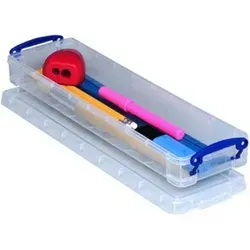 Really Useful Box Aufbewahrungsbox 0,8 Liter, transparent 0.8C - Transparent