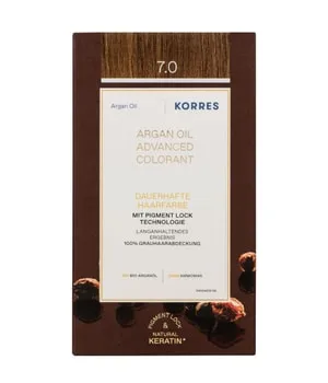 KORRES Arganöl Hochentwickelte Haarcoloration Blonde / Mittelblond 7.0 Haarfarbe 1 Stk