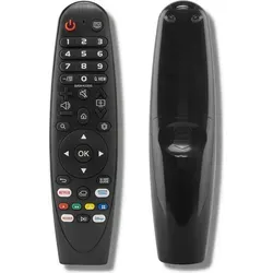 Ersatz Fernbedienung für LG TV 49SJ800V | 49SJ810V | 49SK8000 | 49SK8100 | 49SK8500 - Schwarz