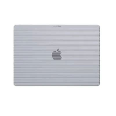 Tech21 EvoWave Hardshell Case für MacBook Pro 14" (2021-2023) - Zubehör Apple-CPU, passgenau und dünn, schützt vor Kratzern und Stößen mit geripptem Rahmen zur Stoßabsorption und gummierten Füßen für sicheren Stand.