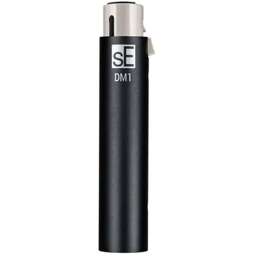 SE Electronics DM1 Black Series - Verstärker mit +28dB Verstärkung, ideal für Bändchen- oder dynamische Mikrofone, bietet geringes Eigenrauschen und ermöglicht lange Kabelstrecken.