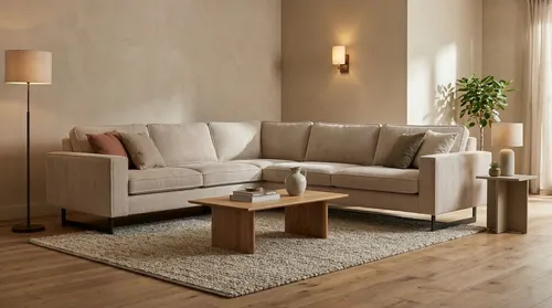 Places of Style Ecksofa Pinto XXL, 250/290 cm - Ecksofa in modernem Design mit langem Schenkel und Kederverzierung, ausgestattet mit Wellenunterfederung für höchsten Sitzkomfort.
