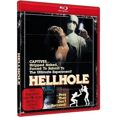 HELLHOLE Pierre de Moro 1985 JUDY LANDERS Hell Hole Cover B BLU-RAY NEU