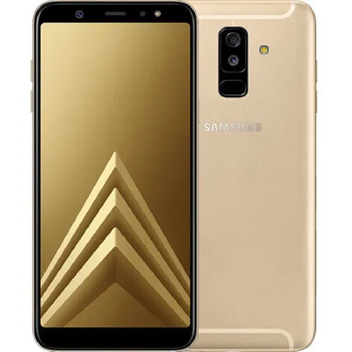 Samsung Galaxy A6+ (2018) 32GB Gold - Elegantes Smartphone mit großem Display - Handys & Smartphones - 6 Zoll Bildschirm, 4G Konnektivität und 32 GB Speicher, ideal für Multimedia und mobiles Surfen.