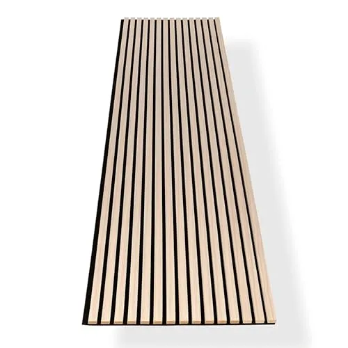 HAGEFOL Wandpaneel Akustikpaneele Holz 3D Lamellenwand - Wand & Decke - Akustische Dämmung mit 3D Optik, einfach zu montieren und ideal für eine stilvolle Raumgestaltung.