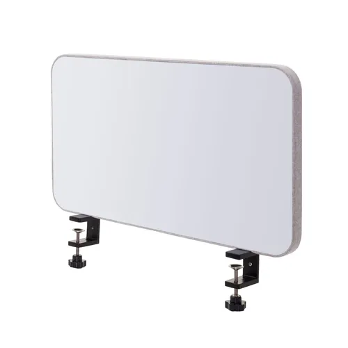 Tisch-Whiteboard HWC-G74: B√oro-Sichtschutz Trennwand Schreibtisch Magnettafel - Paravents - Multifunktionale Tischtrennwand mit beschreibbarer und magnetischer Oberfläche, ideal für mehr Privatsphäre und ein angenehmeres Arbeitsumfeld.