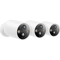 TP-Link Tapo C425 3er-Pack Überwachungskameras - Mit den kabellosen TP-Link Tapo C425 Kameras überwachst du deinen Garten flexibel und zuverlässig. Die 2K Auflösung und intelligente Erkennung sorgen für präzise Aufnahmen ohne unnötige Benachrichtigungen.