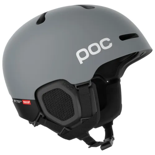 POC Fornix BC Skihelm granite grey matt (XS-S/51-54) - Skihelm für Mountainbiker mit RECCO-Reflektor und twICEme NFC Medical ID für höchste Sicherheit und Komfort. Integriertes MIPS-System schützt bei Rotationsstürzen.
