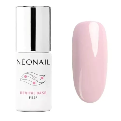 NÉONAIL UV Nagellack - Base Coat Gel UV - Revital Base Fiber - Creamy Splash 7,2 ml - Unterlack Für Nägel - Lack - Gel Nägel
