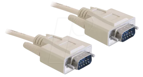 DELOCK 82980 - Kabel Seriell, SUB-D 9, Stecker/Stecker, 1m