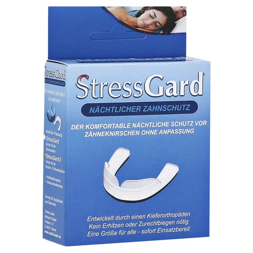 Stressgard II Aufbissschiene gegen Bruxi - rezeptfrei, ideal zur Linderung von Zähneknirschen und Kieferbeschwerden