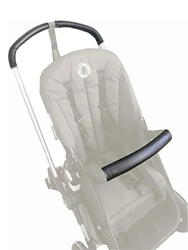 PROTEC TIF | Schutzhüllen aus Kunstleder Pack kompatibel mit der Bugaboo Cameleon 3 und Cameleon 3 PLUS (2018-2021) | Für den Schiebebügel Griff und den Tragegriff | Über den Gummi zu passen |