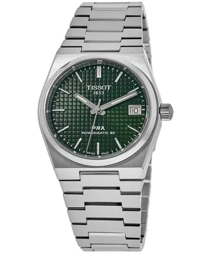 Tissot PRX Automatic Dress T137.207.11.091.00 - Elegante Unisex-Uhr - Armbanduhren mit 100m Wasserdichtigkeit, Saphirglas und stilvollem grünem Zifferblatt. Ideal für jeden Anlass und mit erweiterter Herstellergarantie.