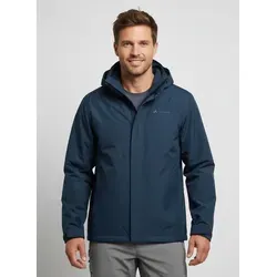 VAUDE SE ME BORMIDA JACKET - Outdoorjacke in Blau XXXL - Fahrradbekleidung für Wanderer, wasser- und winddicht sowie atmungsaktiv und wattiert für optimalen Schutz bei jedem Wetter.