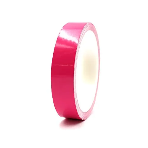 Finest Folia 10 Meter (0,79€/Meter) Zierstreifen Auto Motorrad Boot Modellbau Farbauswahl Dekorstreifen Seitenstreifen Klebestreifen (Pink, 15mm Breite)