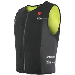 Dainese Smart D-Air® V2 Airbag Weste, schwarz-gelb, Größe M - Sonstige Motorradbekleidung, bietet optimalen Schutz durch integrierten Airbag und ist gleichzeitig belüftet und atmungsaktiv für höchsten Tragekomfort.