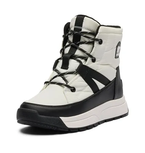 Sorel Whitney III Mid WP Damenstiefel – Wasserdicht und Warm - Wasserdichte Damenstiefel mit isolierendem Nylon-Obermaterial und geräumigem Zehenbereich. Ideal für Winterabenteuer, bieten sie hohen Komfort und robusten Grip.