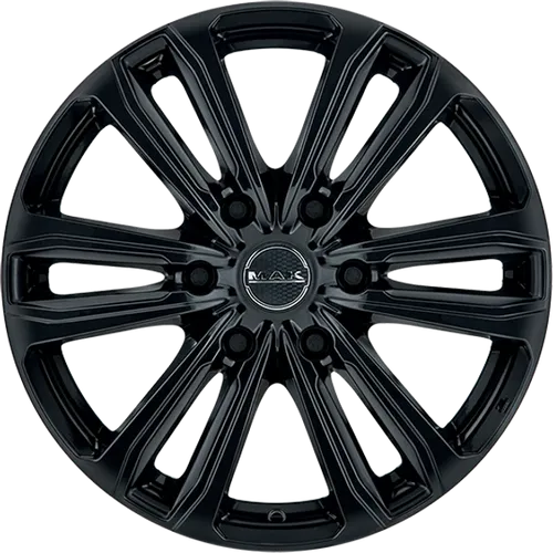 Alufelge Mak Safari 6 8X18 - Gloss Black - Alufelgen für SUVs, stilvolles Design und hohe Stabilität mit 6x139,7 und ET 20.