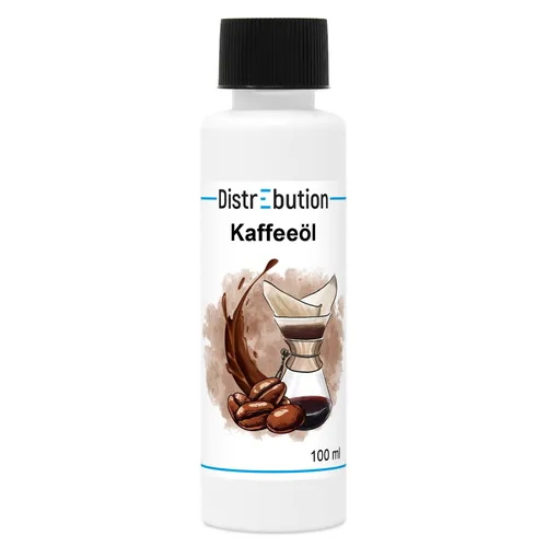 DistrEbution Gesichtspflege Kaffeeöl, 100% Pure & Vegan Hautpflege. Kaffeeöl für die Kosmetik, Coffea Arabica Seed Oil