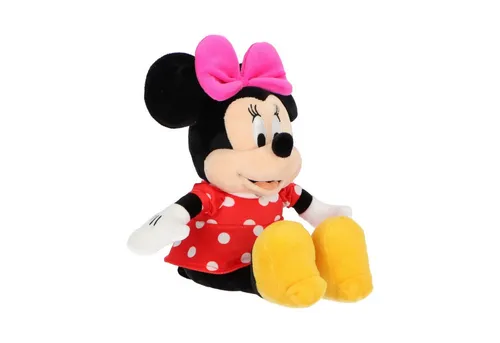 Minnie Mouse Plüsch Spardose - Süße 20 cm große Spardose im ikonischen Minnie Mouse Design, aus hochwertigem Plüsch, ideal für das sichere Aufbewahren von Ersparnissen und als dekoratives Highlight in jedem Zimmer.
