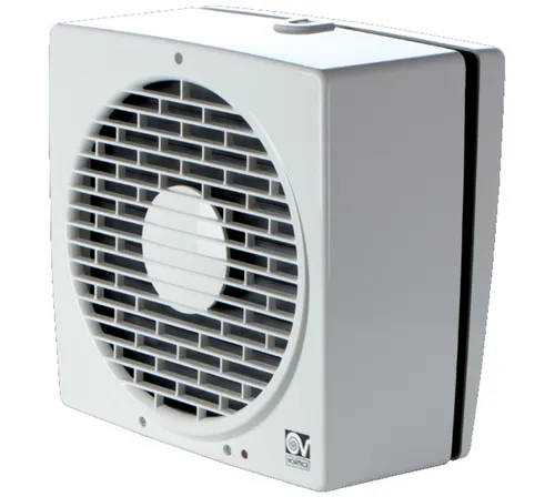 Vortice Wandventilator Vario 300/12 AR-Q weiß - Lüftungstechnik mit 45 W Leistung, leise bei nur 40 dB und ideal für effiziente Belüftung in jedem Raum.