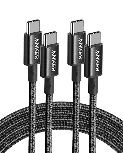 Anker 333 USB C Ladekabel 2 Stück 1.8m 100W USB C auf USB C Kabel für iPhone