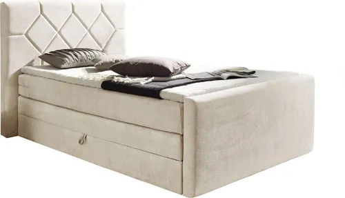 Home affaire Boxspringbett Atlanta, inklusive Topper und Bettkasten