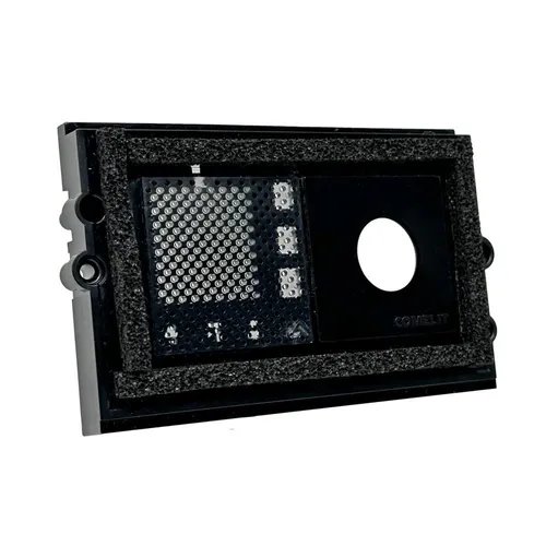 Comelit Group Einbauhalter Lautsprecher EU1250V - Zubehör für Türsprechanlagen, ideal für die Integration von Audio-Video-Systemen mit Handicap-Funktion nach DIN18040.