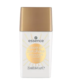 essence DROP OF sunshine BRONZING DROPS 25 ml - Verleihe deinem Teint mit den essence DROP OF sunshine BRONZING DROPS einen strahlenden Look. Die leichten, bronzefarbenen Tropfen sind vielseitig einsetzbar und sorgen für ein sonniges Finish. Ideal für einen frischen, natürlichen Glow.