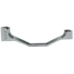 OAK COMPONENTS Adapter Post Mount Plasmadapt | +20 mm | Lunargrey - Hochwertiger Adapter für Scheibenbremsen, erweitert die Bremsscheibengröße um +20 mm. Leichtes Aluminium und Titan-Schrauben sorgen für Stabilität und ansprechendes Design.