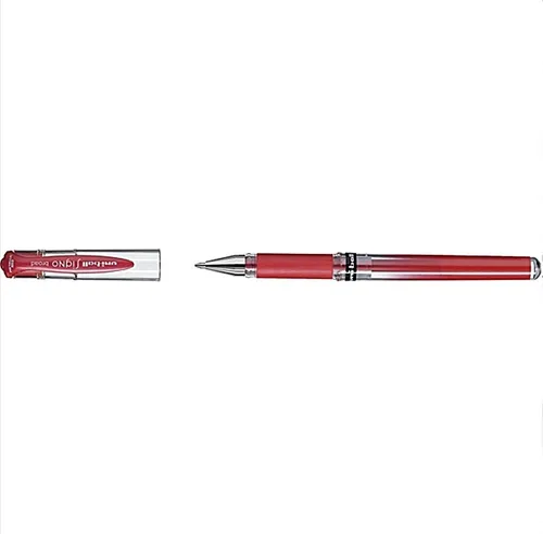uni-ball Gelroller Gelschreiber SIGNO UM-153, (1-tlg), ergonomisch geformte, gummierte Griffzone
