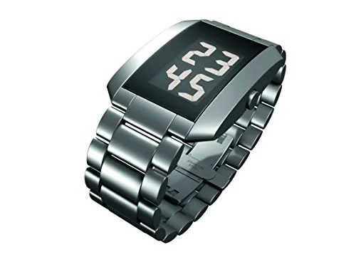 Rosendahl Herren Digital Quarz Smart Watch - Armbanduhren für Herren, 5 Bar wasserdicht, mit elegantem Edelstahlarmband und praktischer Datumsanzeige