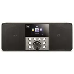 Dual CR 400 Smart Stereo-Radio - Internetradio mit Bluetooth, DAB+ und UKW, vielseitig und komfortabel mit Fernbedienung und Farbdisplay