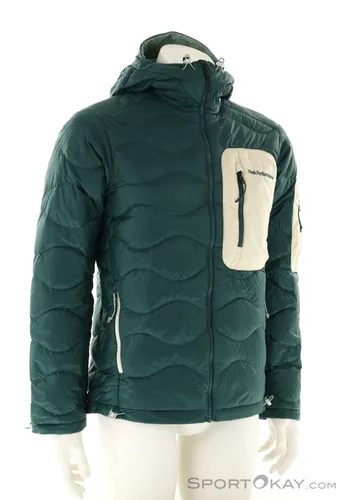 Peak Performance Helium Utility Down Hood Daunenjacke Gr S blau - Leichte und komprimierbare Daunenjacke für winterliche Abenteuer. Farbe: Blau, Größe: S, winddicht und isolierend. Ideal für den Alltag und Outdoor-Aktivitäten.