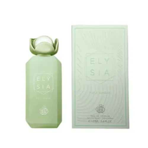 Fragrance World Elysia Pista Sundae Eau de Parfum 100ml - Unisex Duft mit einzigartiger Pista Sundae Komposition, ideal für jeden Anlass und sorgt für ein unvergessliches Dufterlebnis.