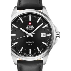 Swiss Military by Chrono Herren Armbanduhr SM34104.08 - Armbanduhren für Herren – Klassische Quarzuhr mit robustem Edelstahlgehäuse, 100m wasserdicht und 5 Jahre Garantie, ideal für jeden Anlass.