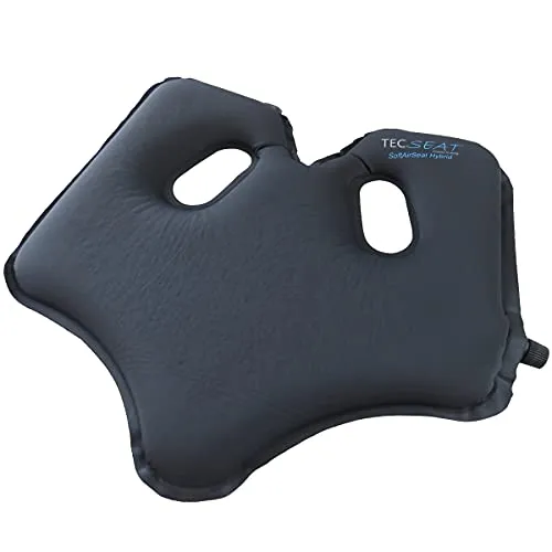 Orthopädisches Sitzkissen SoftAir Tecseat - Aufblasbar für Reise, Büro & Auto - Sitzkissen & Lagerungshilfen, aufblasbar für optimalen Komfort unterwegs und im Büro, fördert eine gesunde Sitzhaltung.