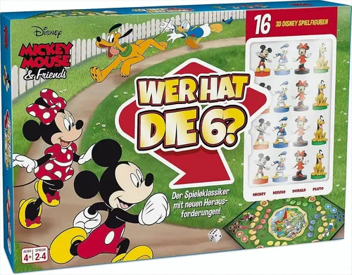 Disney Mickey Mouse & Friends - Wer hat die 6? Cartamundi