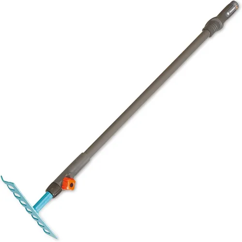 Happy People Gardena Combisystem Rechen 67cm (16879) - Robuster Rechen für das Gardena Combisystem, ideal für Kinderrollenspiele und zur Förderung von kreativem Spiel im Freien.