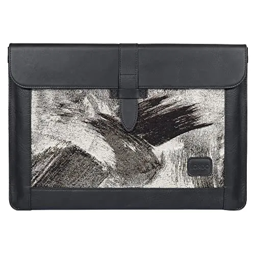 Londo Top-Grain Leder MacBook Tasche Laptop Hülle für MacBook Pro und MacBook Air – 14 Zoll & 13 Zoll (M4, M3, M2, M1, Pro, Max) 13,3 Zoll, iPad Pro 12,9 Zoll – Modellen von 2020 bis 2024