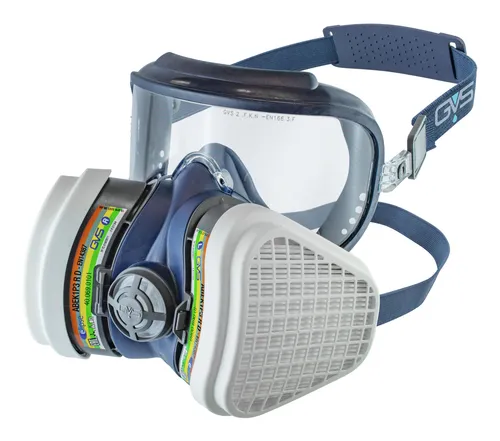 GVS Filter Elipse Integra ABEK1-P3 RD, SPR535 M/L - Halbmaske mit integriertem ABEK1-P3 Filter für optimalen Atemschutz, ideal für Arbeiten mit schädlichen Stoffen und Chemikalien.