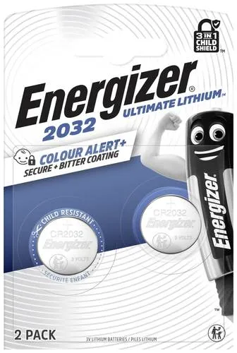 Energizer Knopfzelle CR2032 3V 2 St. 235 mAh Lithium E304206200